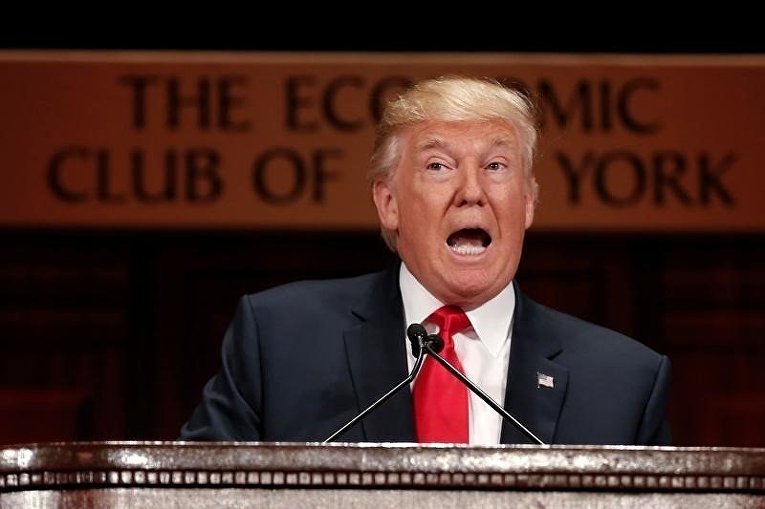 Кандидат в президенты США от Республиканской партии Дональд Трамп