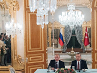 Президент РФ Владимир Путин и президент Турции Реджеп Тайип Эрдоган Президент РФ Владимир Путин и президент Турции Реджеп Тайип Эрдоган