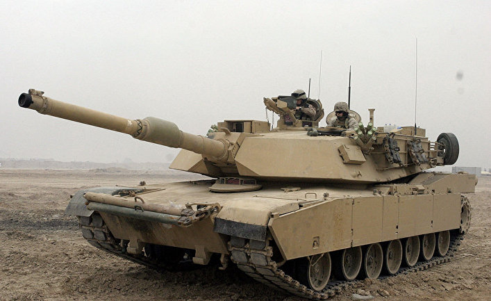 Американский танк M1A1 «Абрамс» в Ираке