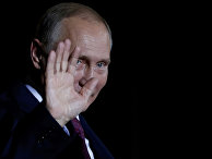 Президент РФ Владимир Путин перед началом переговоров лидеров стран «нормандской четверки» Президент РФ Владимир Путин перед началом переговоров лидеров стран «нормандской четверки»