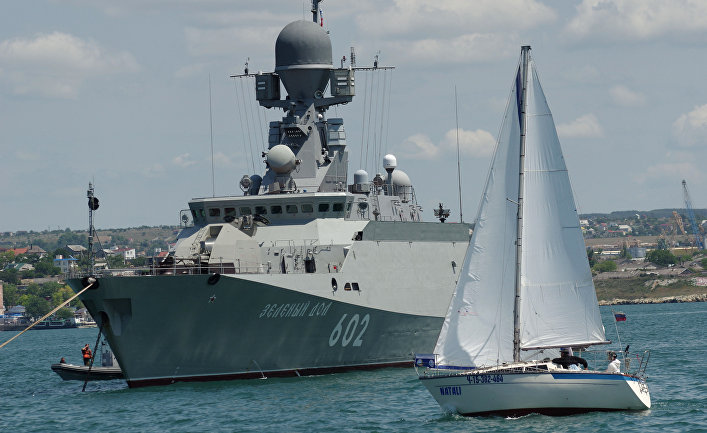 Малый ракетный корабль Черноморского флота ВМФ РФ «Зеленый Дол»