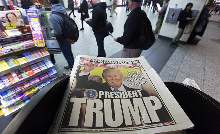 Обложка газеты The New York Post