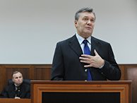 Бывший президент Украины Виктор Янукович дает показания по видеосвязи в Ростовском областном суде Бывший президент Украины Виктор Янукович дает показания по видеосвязи в Ростовском областном суде
