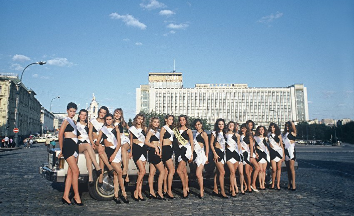Москва 1991 год. Фотограф Даниэль Бискуп