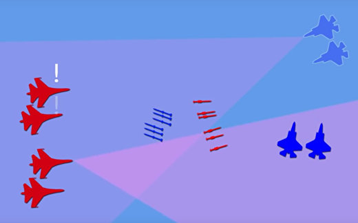 Воздушный бой: F-35 vs Су-35 Воздушный бой: F-35 vs Су-35