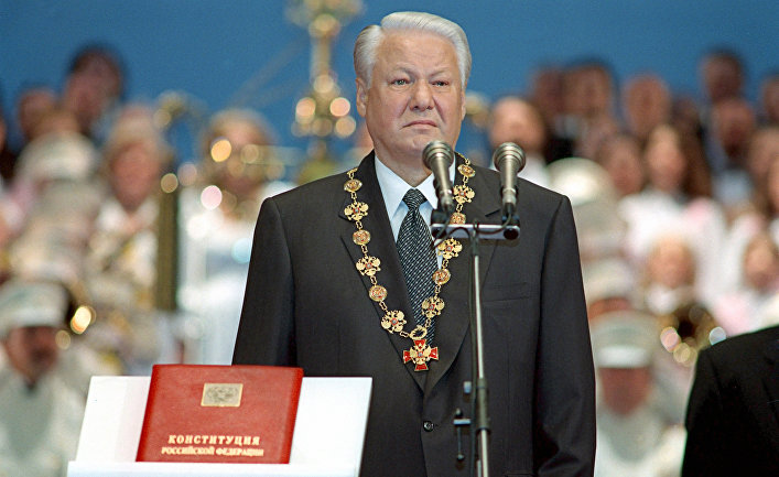 Инаугурация Президента РФ Бориса Ельцина, 1996 год