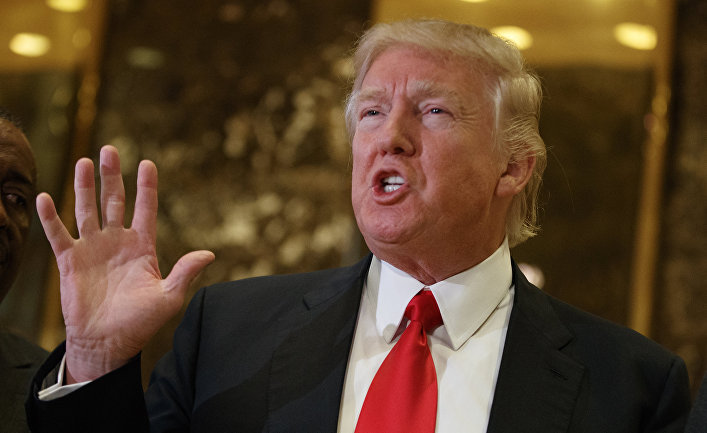 Избранный президент США Дональд Трамп