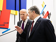 Встреча президента Украины Петра Порошенко с вице-президентом США Джо Байденом в Киеве Встреча президента Украины Петра Порошенко с вице-президентом США Джо Байденом в Киеве