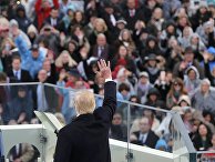 Президент США Дональд Трамп после присяги