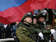 Военнослужащие России во время Парада Победителей в Севастополе Военнослужащие России во время Парада Победителей в Севастополе