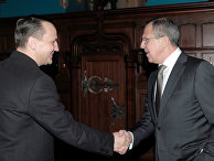 Сергея Лавров и Радослав Сикорский Сергея Лавров и Радослав Сикорский