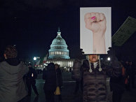 Митинг против указа Трампа об эмигрантах в Вашингтоне Митинг против указа Трампа об эмигрантах в Вашингтоне