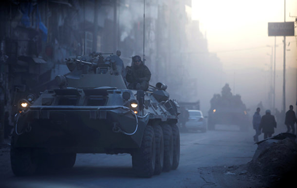 Российские войска в Алеппо Российские войска в Алеппо