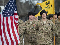 Военнослужащие армии США прибыли в Литву Военнослужащие армии США прибыли в Литву