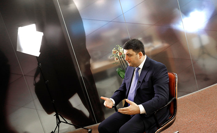 Премьер-министр Украины Владимир Гройсман