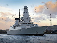 Эскадренный миноносец типа 45 HMS Diamond Эскадренный миноносец типа 45 HMS Diamond