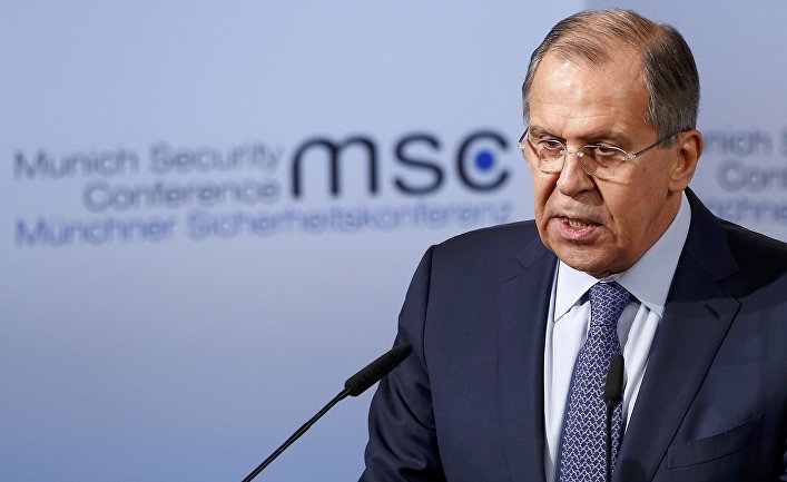Сергей Лавров на конференции по безопасности в Мюнхене