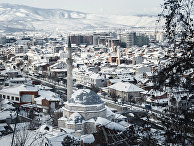 Панорама города Признен, Косово