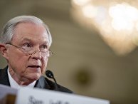 Кандидат в министры юстиции США сенатор-республиканец Джефф Сешнс