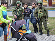 Ситуация в Симферополе. Архивное фото Ситуация в Симферополе. Архивное фото