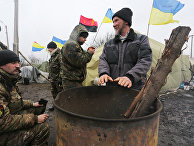 Блокада на железнодорожной станции Кривой Торец в Донецкой области Блокада на железнодорожной станции Кривой Торец в Донецкой области