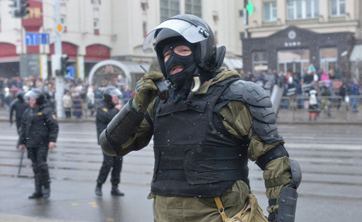 В Минске прошла несанкционированная акция оппозиции