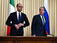 Министр иностранных дел РФ Сергей Лавров и министр иностранных дел Италии Анджелино Альфано Министр иностранных дел РФ Сергей Лавров и министр иностранных дел Италии Анджелино Альфано