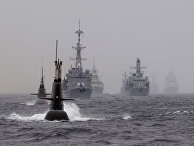 Учения НАТ в Северном море в Норвегии Учения НАТ в Северном море в Норвегии