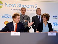 Подписание соглашения о финансировании "Северного потока-2" между Nord Stream 2 AG и европейскими партнерами в Париже Подписание соглашения о финансировании "Северного потока-2" между Nord Stream 2 AG и европейскими партнерами в Париже