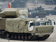 Зенитно-ракетный комплекс "Тор М2" во время тренировки Парада Победы Зенитно-ракетный комплекс "Тор М2" во время тренировки Парада Победы