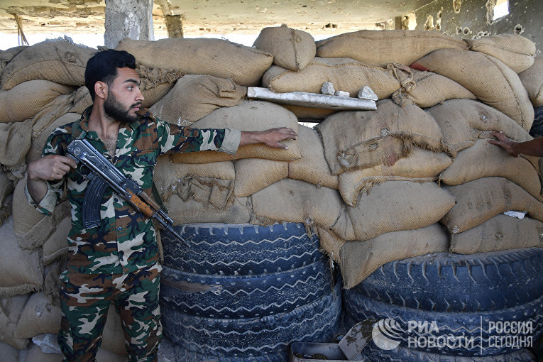 Ситуация в сирийском городе Дейр-эз-Зор