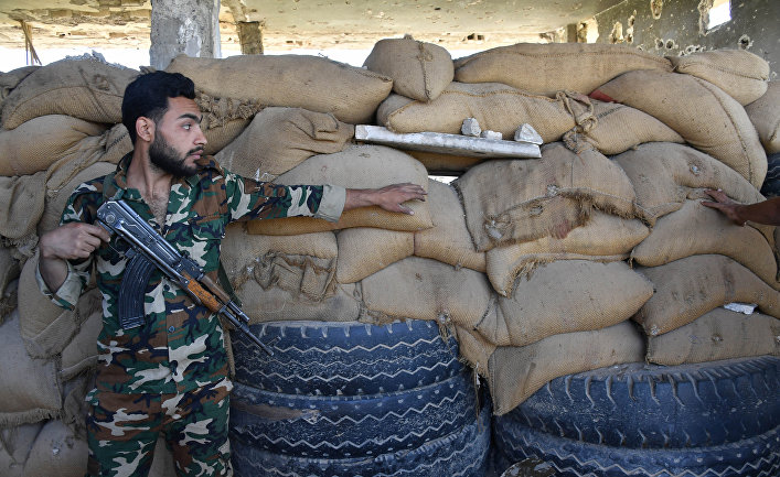 Ситуация в сирийском городе Дейр-эз-Зор