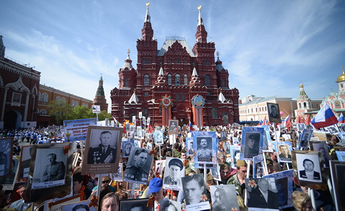 Красная площадь бессмертный полк