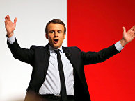 Лидер движения «En Marche» Эммануель Макрон Лидер движения «En Marche» Эммануель Макрон