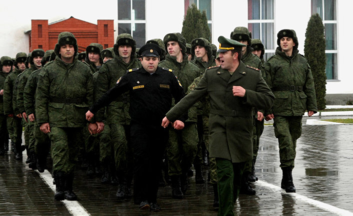 Первый за 20 лет призыв новобранцев из Чеченской Республики в ВС РФ