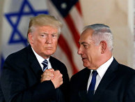 Президент США Дональд Трамп и премьер-министр Израиля Биньямин Нетанияху Президент США Дональд Трамп и премьер-министр Израиля Биньямин Нетанияху