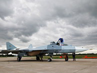 Испытания нового боевого самолета пятого поколения Т-50 Испытания нового боевого самолета пятого поколения Т-50
