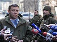 Глава Донецкой народной республики Александр Захарченко во время посещения Юзовского металлургического завода в Донецке Глава Донецкой народной республики Александр Захарченко во время посещения Юзовского металлургического завода в Донецке