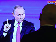 Трансляция «Прямой линии с Владимиром Путиным» Трансляция «Прямой линии с Владимиром Путиным»