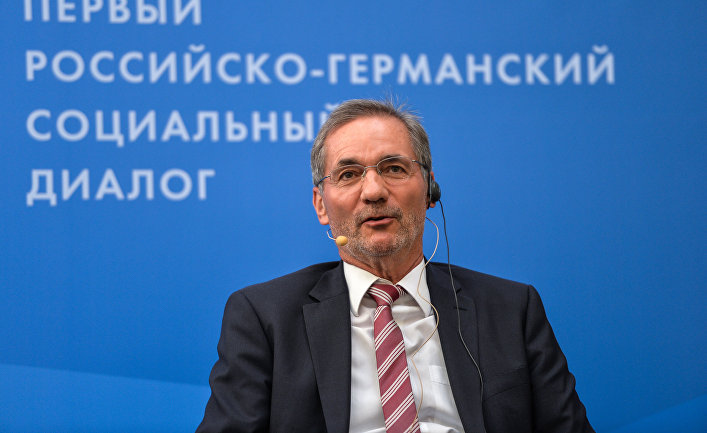 Премьер-министр федеральной земли Бранденбург Маттиас Платцек