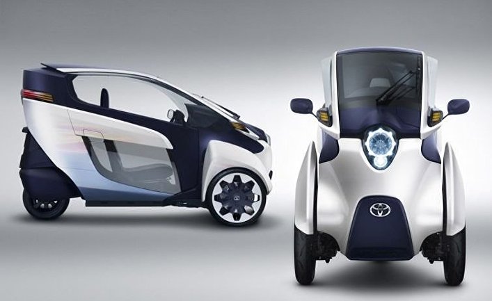 Электромобиль Toyota i-road