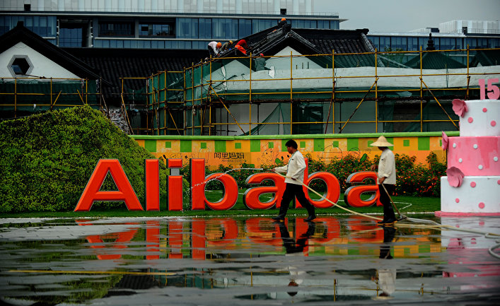Штаб-квартира компании Alibaba в Ханчжоу, Китай