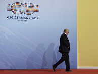 Президент США Дональд Трамп на саммите G20 в Гамбурге, Германия. 7 июля 2017 Президент США Дональд Трамп на саммите G20 в Гамбурге, Германия. 7 июля 2017