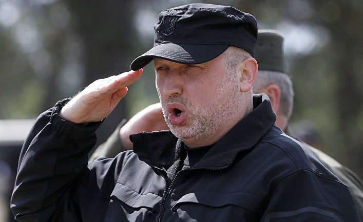 Секретарь Совета национальной безопасности и обороны Украины Александр Турчинов Секретарь Совета национальной безопасности и обороны Украины Александр Турчинов