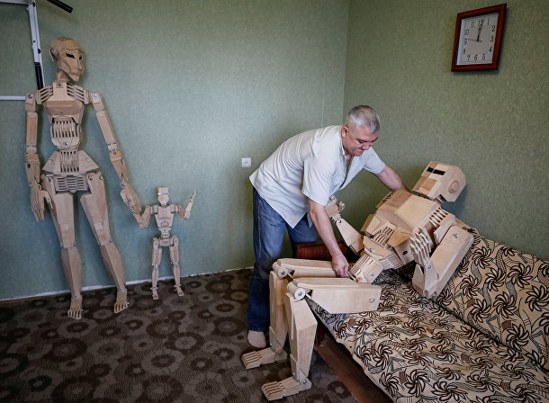 Деревянные модели Дмитрия Баландина Деревянные модели Дмитрия Баландина