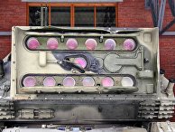 Лазерный комплекс 1К17 в Военно-техническом музее в подмосковном селе Ивановское