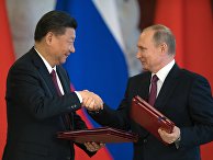 Президент РФ Владимир Путин и председатель Китайской Народной Республики (КНР) Си Цзиньпин Президент РФ Владимир Путин и председатель Китайской Народной Республики (КНР) Си Цзиньпин