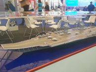 Макет авианосца проекта 23000Е «Шторм» на выставке «Армия 2015» Макет авианосца проекта 23000Е «Шторм» на выставке «Армия 2015»