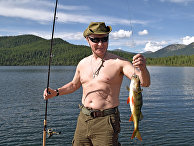 Президент РФ В. Путин провел отпуск в Республике Тыва Президент РФ В. Путин провел отпуск в Республике Тыва
