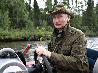 Президент РФ В. Путин провел отпуск в Республике Тыва Президент РФ В. Путин провел отпуск в Республике Тыва